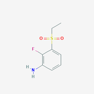 3-(Ethylsulfonyl)-2-fluorobenzenamine