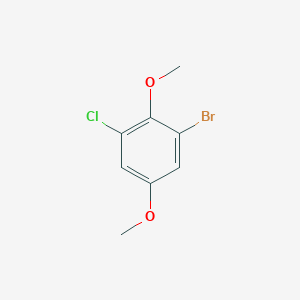 1-Bromo-3-chloro-2,5-dimethoxybenzene