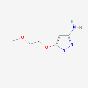 5-(2-Methoxyethoxy)-1-methyl-1H-pyrazol-3-amine