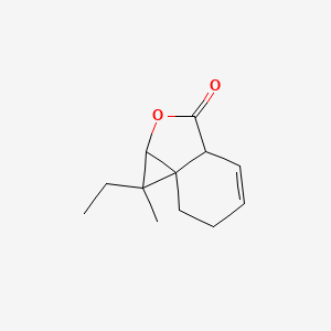 1-Ethyl-1-methyl-1a,3a,6,7-tetrahydrocyclopropa[c][2]benzofuran-3-one