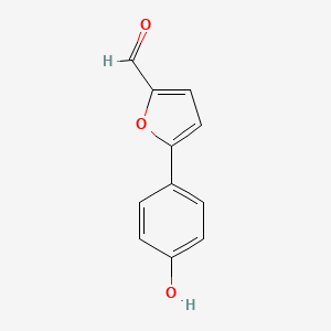 5-(4-Hydroxyphenyl)furan-2-carbaldehyde