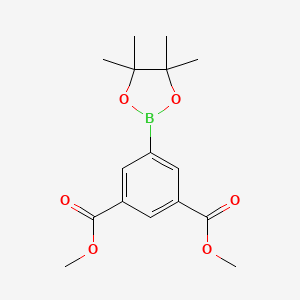 B1390871 Dimethyl 5-(4,4,5,5-tetramethyl-1,3,2-dioxaborolan-2-YL)isophthalate CAS No. 944392-68-1
