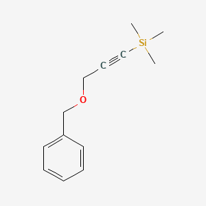 3-Benzyloxyprop-1-ynyl(trimethyl)silane