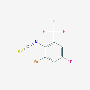 2-Bromo-4-fluoro-6-(trifluoromethyl)phenyl isothiocyanate