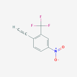 4-Nitro-2-(trifluoromethyl)phenylacetylene