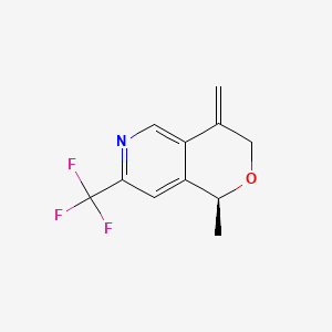 (1S)-1-methyl-4-methylene-7-(trifluoromethyl)-1H-pyrano[4,3-c]pyridine