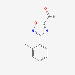 3-(o-Tolyl)-1,2,4-oxadiazole-5-carbaldehyde