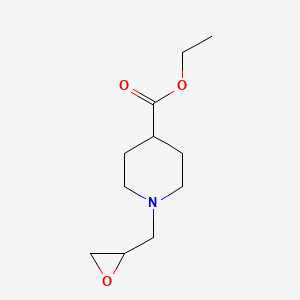 B1390895 Ethyl 1-oxiranylmethylisonipecotate CAS No. 187084-47-5