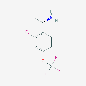 (S)-1-(2-fluoro-4-(trifluoromethoxy)phenyl)ethanamine