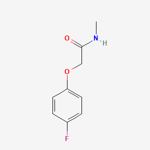 molecular formula C9H10FNO2 B13908954 2-(4-fluorophenoxy)-N-methylacetamide 