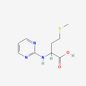 molecular formula C9H13N3O2S B1390897 N-嘧啶-2-基甲硫氨酸 CAS No. 1491159-20-6