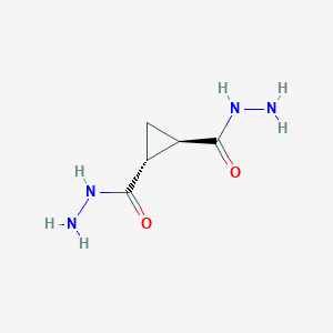 (1R,2R)-cyclopropane-1,2-dicarbohydrazide