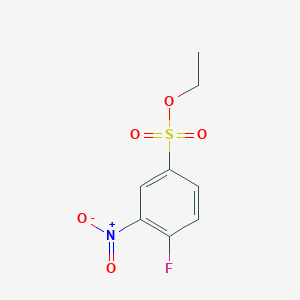 Ethyl 4-fluoro-3-nitrobenzenesulfonate