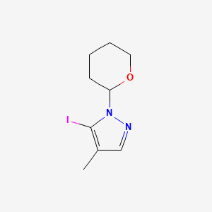 5-Iodo-4-methyl-1-tetrahydropyran-2-yl-pyrazole