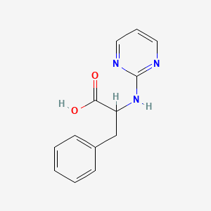 molecular formula C13H13N3O2 B1390904 N-嘧啶-2-基苯丙氨酸 CAS No. 1479005-63-4