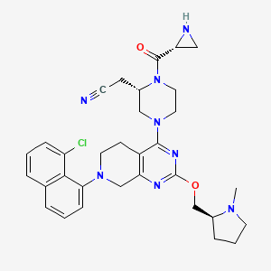 molecular formula C32H37ClN8O2 B13909052 KRAS G12D inhibitor 6 