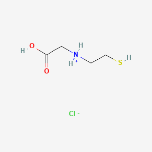 Acetic acid, 2-(2-mercaptoethyl)amino-, hydrochloride