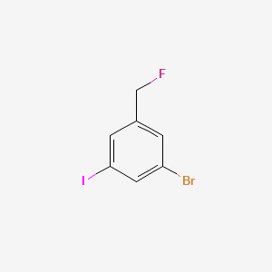 1-Bromo-3-(fluoromethyl)-5-iodobenzene