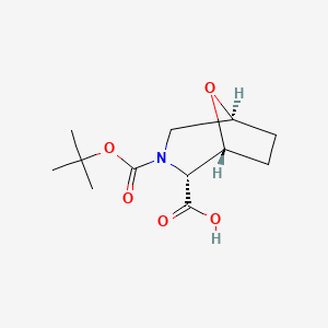 Endo-3-tert-butoxycarbonyl-8-oxa-3-azabicyclo[3.2.1]octane-2-carboxylic acid