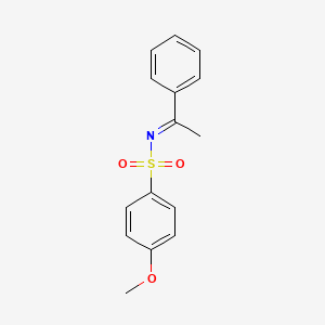 4-Methoxy-N-(1-phenylethylidene)benzenesulfonamide