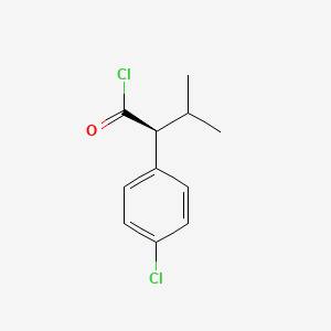 (2S)-2-(4-chlorophenyl)-3-methylbutanoyl chloride