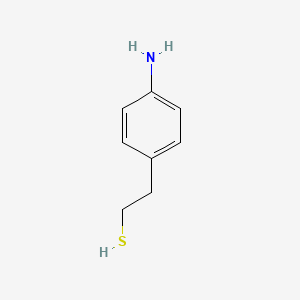 2-(4-Aminophenyl)ethane-1-thiol