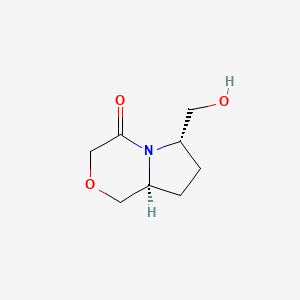 cis-6-(hydroxymethyl)-6,7,8,8a-tetrahydro-1H-pyrrolo[2,1-c][1,4]oxazin-4-one