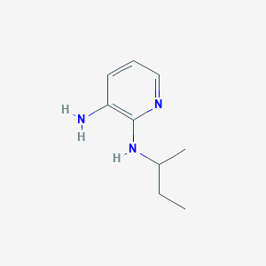 molecular formula C9H15N3 B1390940 N2-(sec-Butyl)-2,3-pyridinediamine CAS No. 1040042-71-4