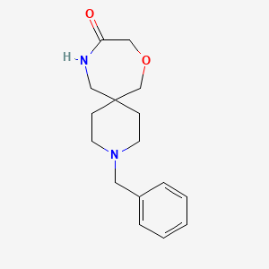 3-Benzyl-8-oxa-3,11-diazaspiro[5.6]dodecan-10-one