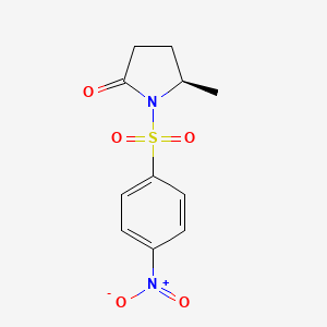 (5R)-5-Methyl-1-(4-nitrophenyl)sulfonyl-pyrrolidin-2-one