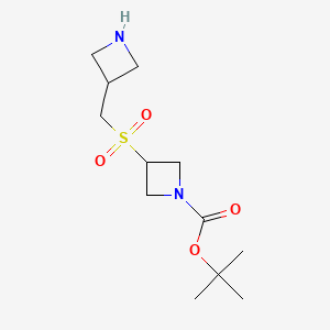 tert-Butyl 3-((azetidin-3-ylmethyl)sulfonyl)azetidine-1-carboxylate