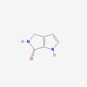 1H,4H,5H,6H-pyrrolo[2,3-c]pyrrol-6-one