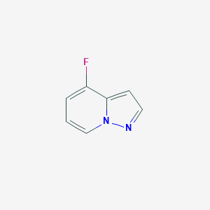 molecular formula C7H5FN2 B13909507 4-Fluoropyrazolo[1,5-A]pyridine 