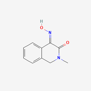 (4E)-4-hydroxyimino-2-methyl-1H-isoquinolin-3-one