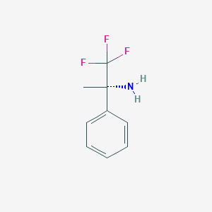 (2S)-1,1,1-trifluoro-2-phenylpropan-2-amine