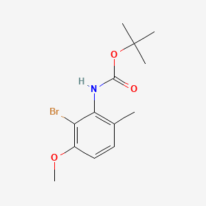 tert-Butyl (2-bromo-3-methoxy-6-methylphenyl)carbamate