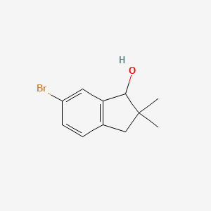 6-bromo-2,2-dimethyl-2,3-dihydro-1H-inden-1-ol