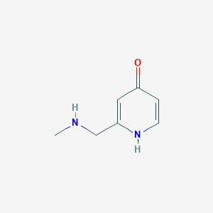 2-[(Methylamino)methyl]pyridin-4-ol