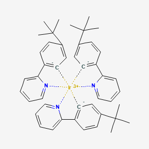 molecular formula C45H48IrN3 B13909693 Tris(2-(4-tert-butylphenyl)pyridine)iridium 