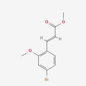 Methyl (E)-3-(4-Bromo-2-methoxyphenyl)acrylate