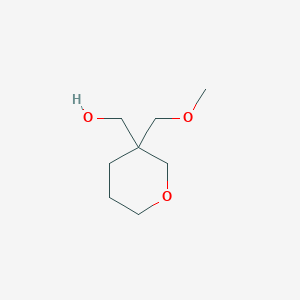 [3-(Methoxymethyl)oxan-3-yl]methanol