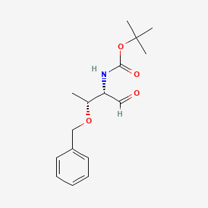 molecular formula C16H23NO4 B13909720 Boc-L-Thr(Bzl)-PAM resin (100-200 mesh) 