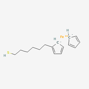 Ferrocene, (6-mercaptohexyl)-