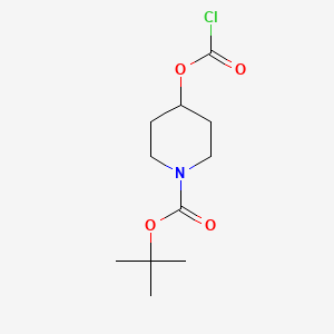 Tert-butyl 4-((chlorocarbonyl)oxy)piperidine-1-carboxylate