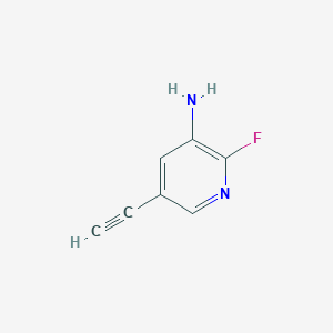 5-Ethynyl-2-fluoropyridin-3-amine