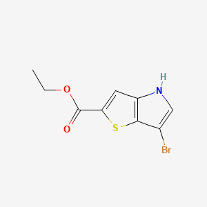 ethyl 6-bromo-4H-thieno[3,2-b]pyrrole-2-carboxylate