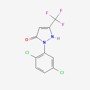 2-(2,5-dichlorophenyl)-5-(trifluoromethyl)-1H-pyrazol-3-one