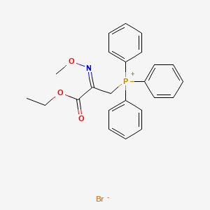 [3-Ethoxy-2-(methoxyimino)-3-oxopropyl](triphenyl)phosphonium bromide