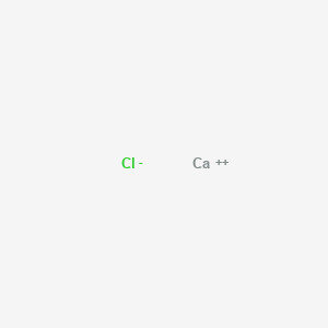 molecular formula CaCl+ B13910042 Calcium;chloride 