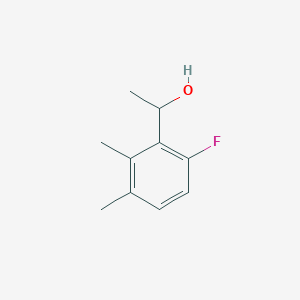 molecular formula C10H13FO B13910104 1-(6-Fluoro-2,3-dimethyl-phenyl)ethanol 